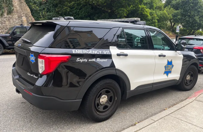 Ford Police Interceptor Utility · SFPD