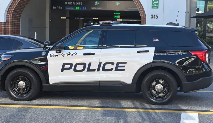 Ford Police Interceptor Utility · Beverly Hills